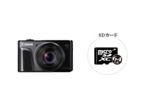 Canon デジタルカメラ PowerShot SX720 HS ブラック 光学40倍ズーム PSSX720HSBK 格安レンタル] CANON（キヤノン） コンパクトデジタルカメラ PowerShot
