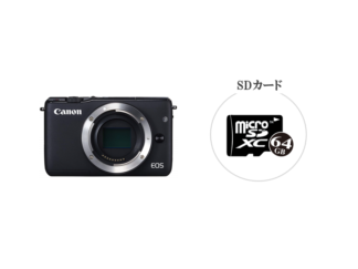 Canon ミラーレス一眼カメラ EOS M10 ボディ(ブラック) EOSM10BK-BODY Canon - EOS M10 ブラック ボディのみ Canon キヤノン ミラーレス一眼