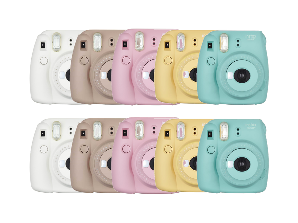 代引可】 チェキ 10台セット 本体のみ instax mini 8+ フジ 