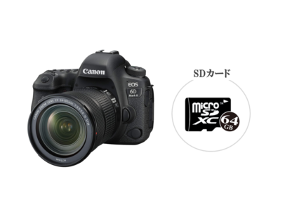 CANON-EOS-6D-MarkII レンズキットレンタル